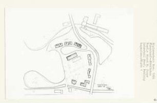 Städtebau Flechtorf (Diplomarbeit bei Peter Poelzig): Lageplan 1:500