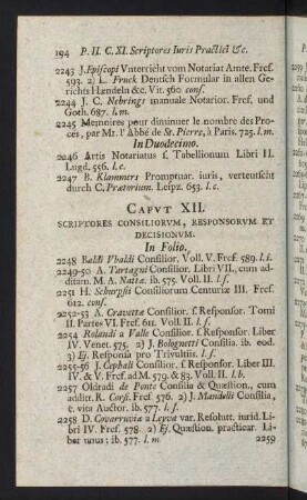194-225, Caput XII. - Caput XVI.