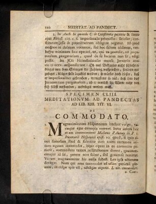 110-132, Ad Lib. XIII. Tit. VI. Commodati Vel Contra