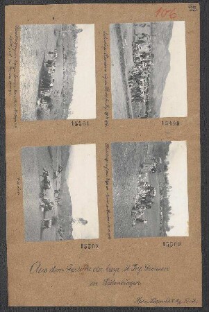 In Siebenbürgen: Siebenbürger Rumänen auf der Flucht bei Puj 19.10.1916