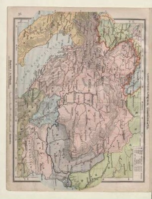 Österreich-Ungarn, Staatenkarte