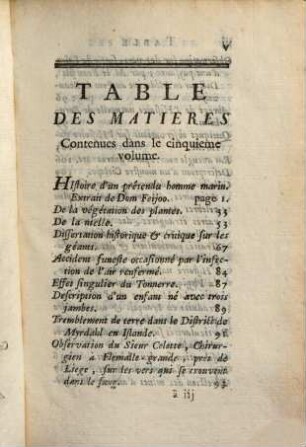 Mélanges d'histoire naturelle, 5