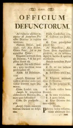 Officium Defuntorum