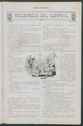 Recuerdos del cuartel