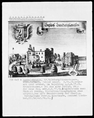Sandelzhausen, Schloss, Ansicht
