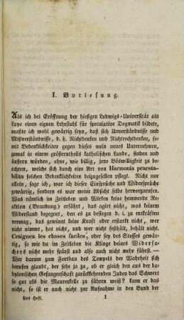 Vorlesungen über speculative Dogmatik, 4