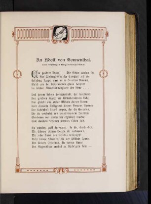 An Adolf von Sonnenthal