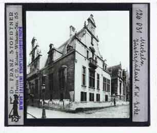 Mechelen, Justizpalast : Außenansicht, Ecke N.W.
