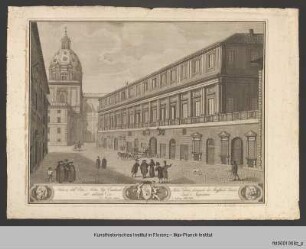 Ansicht des Palazzo Vidoni-Caffarelli in Rom