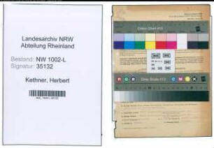 Entnazifizierung Herbert Kethner , geb. 05.03.1901 (Rechtsanwalt)