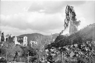 Freiburg i. Br.: Ruine Ludwigskirche