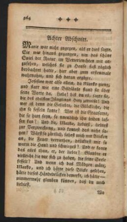 Achter Abschnitt.