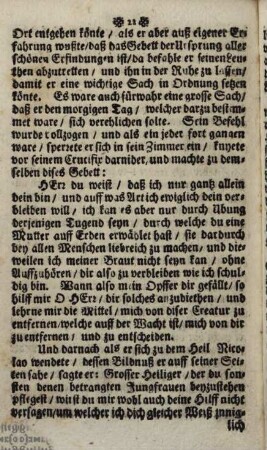 Kurzer Auszug von der Lebensbeschreibung des heiligen Bernardi von Menton