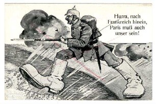 Nr. 9: Hurra, nach Frankreich hinein, ... (Mayer) (verboten)