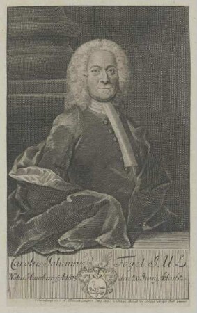 Bildnis des Carolus Johannes Fogel