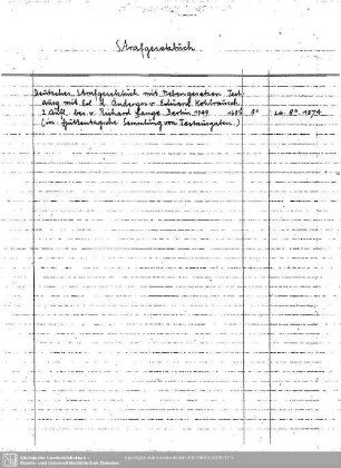 Strafgesetzbuch