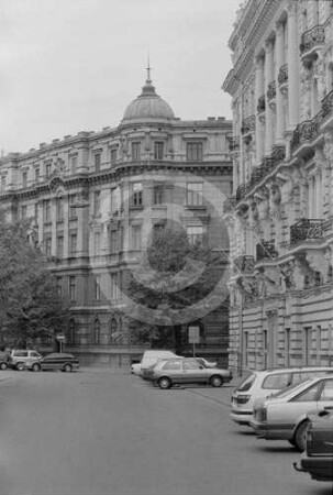 Wohnhäuser Elizabetes iela (Elisabethstraße) in Riga