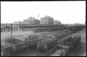 Komotau. Hauptbahnhof