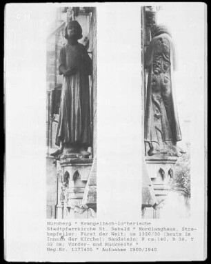 Statue der Eitelkeit der Welt