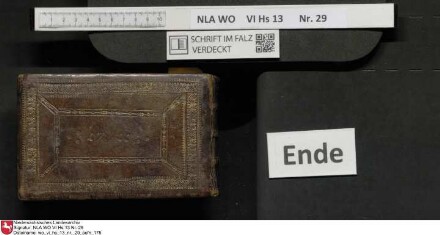 Stammbuch des Gottfried Crusius (Cruse) aus Stendal