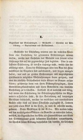 Geschichte der Schöpfung : eine Darst. des Entwicklungsganges der Erde und ihrer Bewohner