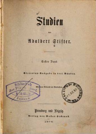 Studien, 1