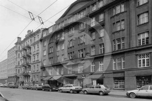 Mietshäuser Pulkveža Brieža iela (Weidendammstraße) in Riga