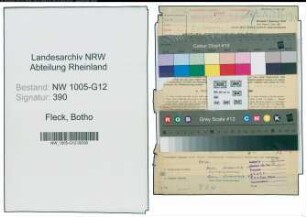 Entnazifizierung Botho Fleck , geb. 04.12.1903 (Ingenieur)