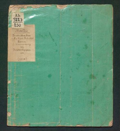 Viris summe venerandis doctissimis, celeberrimis Joanni Christiano Guilelmo Augusti, Carolo Immanueli Nitzsch, Carolo Henrico Sack et Theodorico Bleek, theologiae doctoribus et in Universitate Litteraria Rhenana, ordinis evangelicorum professoribus ordinariis quatuorviris egregiis de religione, ecclesia et litteris praeclare merentibus