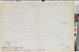 Nenkersdorf (Netphen), Flurbereinigung Nenkersdorf, Bl. 9 Schätzungsriß Grissenbach Flur 4