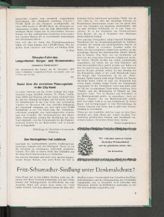 Fritz-Schumacher-Siedlung unter Denkmalschutz