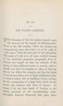 No. 19. The water-carriers