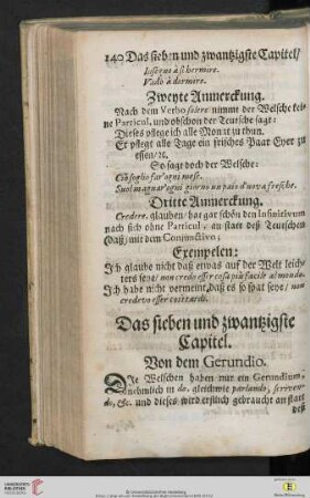 Das sieben und zwantzigste Capitel