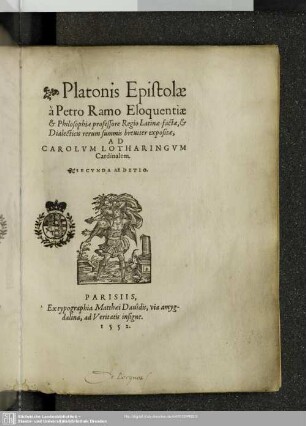 Platonis Epistolae