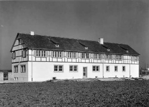 Autobahnmeisterei Kirchheim Verwaltungsgebäude, Rückseite