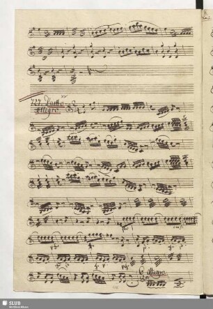 727. Duetto: Se ben vecchio / Naumann, J.G.