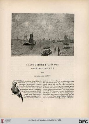 Claude Monet und der Impressionismus