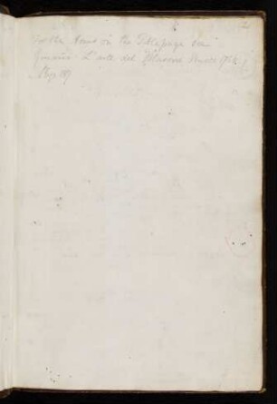 Literatur zum Wappen 1r, engl., und Notizen zu dieser Literatur, ital.