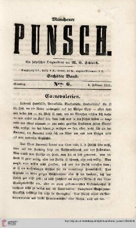Nro. 6 (6. Februar 1853)