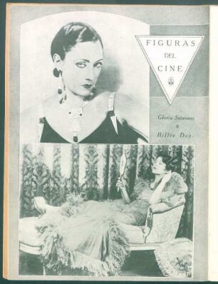 Figuras del cine : Gloria Swanson y Billie Dove