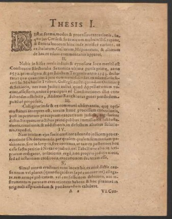 Thesis I. - XXXIV.