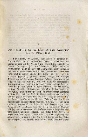 Die Aktenstücke bezüglich der Ausweisung und momentanen Verhaftung Friedrich Rohmers