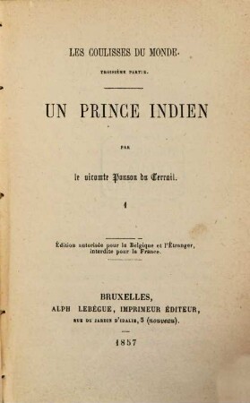 Les Coulisses du monde, 4