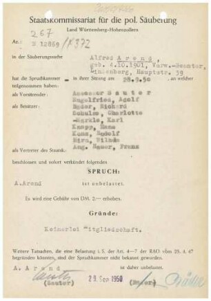 Arend, Alfred