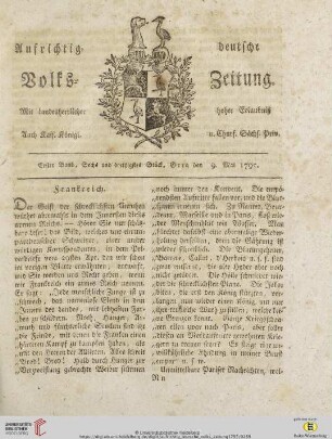 Erster Band. Sechs und Dreißigstes Stück