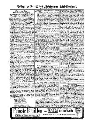 Beilage zu Nr. 46