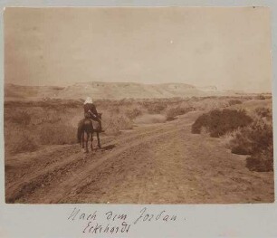 Nach dem Jordan. Eckehardt [wohl: Richard Eckardt].