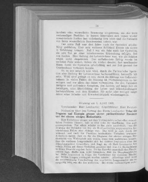 Sitzung am 1. April 1902.