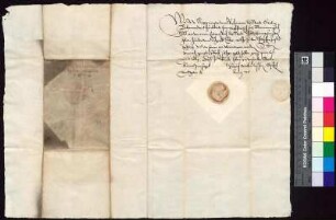 Bürgermeister und Rat von Görlitz bestätigen Bürgermeister und Rat von Bautzen, dass sie den Anteil i.H.v. 180 Talern an der Zinszahlung für Friedrich Speth empfangen haben.