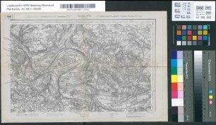 Karte von Frankreich 1:80.000. Gruppe II: Evreux 47 B. [Kartographische Abtheilung der Königl. Preuss. Landes-Aufnahme]